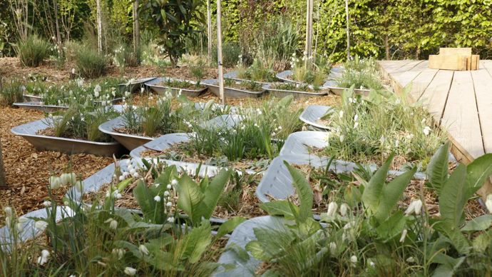 Jardin Au paradis du jardinier.©E. Sander